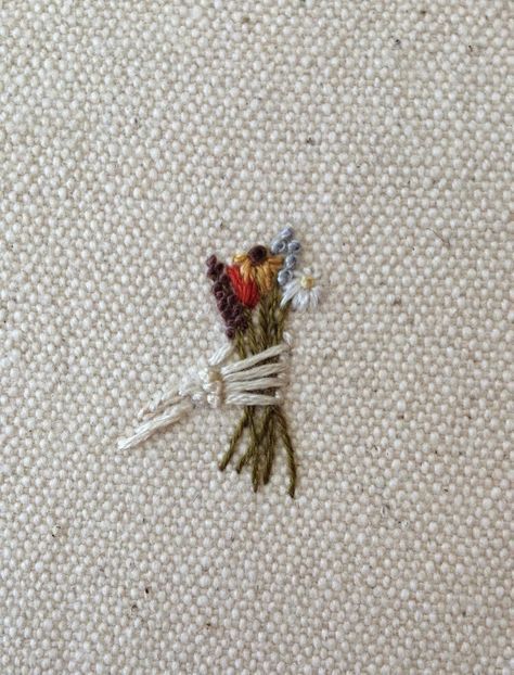 http://www.tinycupneedleworks.com Pola Sulam, Embroidery On Clothes, Cute Embroidery, 자수 디자인, Hand Embroidery Art, Hand Embroidery Stitches, Hand Embroidery Patterns, Embroidery Inspiration, Hand Embroidery Designs