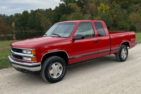 This 1998 Chevrolet Silverado Extended Cab 4x4 was owned by its first owner for nearly 23 years and it has been fully refurbished, including a professional repaint, refinishing of the wheels, and... 1992 Chevy Silverado, 1991 Chevy Silverado 1500, Silverado 1998, 1994 Chevy Silverado 1500, 1998 Chevy Silverado, 1995 Chevy Silverado 1500 Single Cab, 1987 Chevy Silverado 4x4, Extended Cab, Chevy Silverado