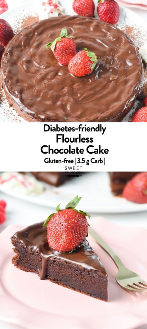 This Keto Flourless Chocolate Cake is the most delicious keto chocolate cake recipe made with no flour, nut-free, and perfect for celebrating any occasion.This chocolate cake is also gluten-free, with a dairy-free option, and contains only 3.5 grams of net carbs per slice. Keto Flourless Chocolate Cake, Coconut Flour Cakes, Nut Free Desserts, Flourless Chocolate Cake Recipe, Sandwhich Recipes, Keto Chocolate Cake, Flourless Chocolate Cake, Flourless Cake, Flourless Chocolate Cakes