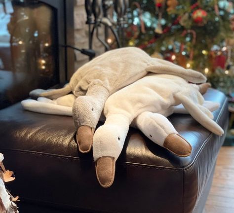 Beautiful Goose Plush Very Soft | Etsy Gray Goose Gift Basket, Goose Plush, Baby Inspiration, Baby Sewing Patterns, Toy Baby, Sewing Toys, Animal Dolls, Baby Sewing, Softies