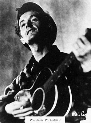 Haunted Pictures, Woody Guthrie, Folk Musician, Grammy Museum, Dust Bowl, Roy Orbison, Folk Song, Folk Music, Music Legends