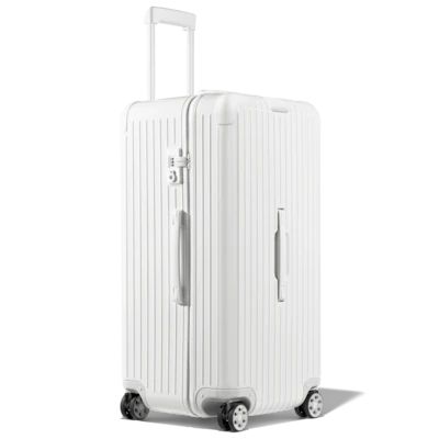 Trunk Suitcases | Large Rolling Luggage | RIMOWA Luggage Rimowa, Rimowa Essential, Rimowa Luggage, Premium Luggage, Asia Trip, Hard Shell Luggage, Checked Baggage, Large Luggage, Lab Rats