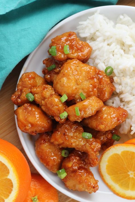 This quick and Easy Orange Chicken recipe comes together in under 15 minutes! Filling and delicious with a sauce that is made using a secret ingredient, orange marmalade! Add it to your weekday recipe list for a quick dinner idea that is sure to be a favorite even by kids! Marmalade Recipe Chicken, Easy Orange Chicken 3 Ingredients, Orange Chicken Recipe With Marmalade, Orange Chicken With Orange Marmalade, 3 Ingredient Orange Chicken Recipe, Turkey Crown Recipe, Sugar Free Orange Marmalade, Orange Marmalade Chicken, Rotisserie Turkey