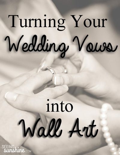 Turning Your Wedding Vows into Art Creative Ways To Display Wedding Vows, Wedding Vow Art Diy, Diy Vows Display, Display Wedding Vows, Wedding Vows Display Ideas, Wedding Vow Keepsake Ideas, Wedding Vow Display Ideas, Framed Vows Ideas, Wedding Vows Art