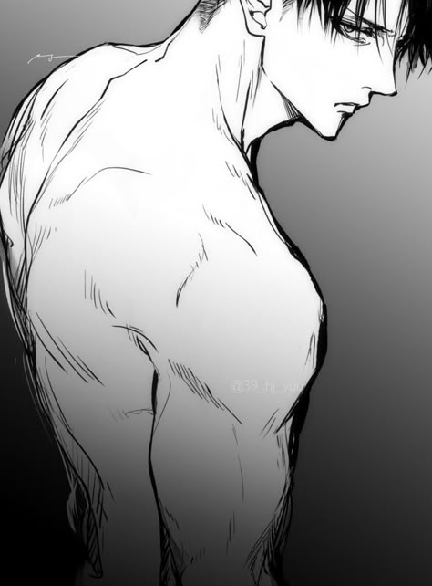 Levi Ackerman Hot Manga, Levi Ackerman Hot, Bts Black And White, Manga Drawing Tutorials, Captain Levi, Attack On Titan Levi, The Boy Is Mine, Levi Ackerman, Attack On Titan Anime