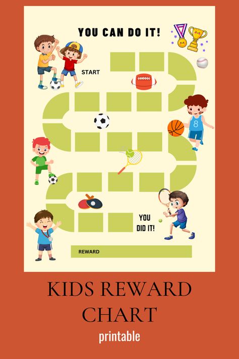 Discipline Chart, Progress Chart, Alphabet Writing Practice, Printable Reward Charts, Study English Language, Early Childhood Learning, Reward Chart Kids, Kids Rewards, Make Learning Fun