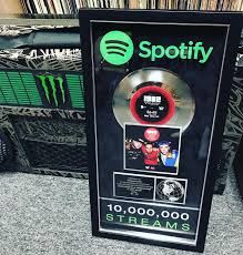 Spotify Streams, Spotify Plaque, Spotify Logo, Studio Wall, Jewel Box, The Dreamers, Platinum, 10 Things, Wall