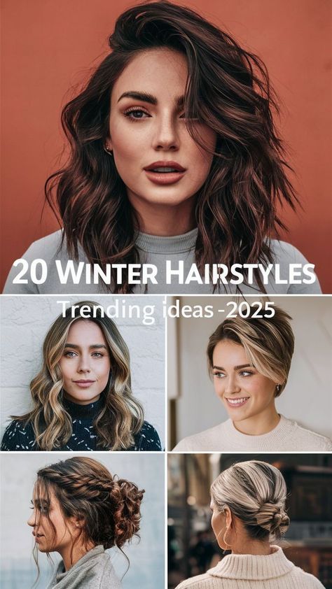 #Hairstyles #EasyHairstyles #HairStylesForFallAndWinter #TutleneckHairStyles #StylishHairStyles #HairStyleForWinter #StuningHairStyles #TrendyHairStyles #TrendyWinterHairStyles Soft Natural Hairstyles, Cute Winter Hairstyles, Haircut Ideas For Long Hair, Latest Hairstyles For Ladies, Hairstyles For Long Straight Hair, Hairstyles For Winter, Winter Hair Trends, Ideas For Long Hair, Hairstyles For Ladies