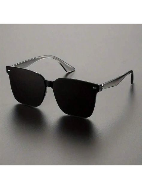 1pc Men's Vintage Oval UV400 Sunglasses Decorative Glasses are suitable for all seasons, unique design, beautiful and stylishI discovered amazing products on SHEIN.com, come check them out! Groomsman Proposal Box, Mens Glasses Fashion, Uv400 Sunglasses, نظارات شمسية, Groomsmen Proposal, Mens Glasses, Glasses Fashion, Polarized Sunglasses, Amazing Products