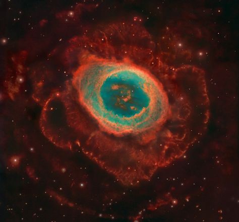 Ring Nebula looks like a beautiful space flower http://huff.to/Jxjs0q Ring Nebula, Nature Wonders, Psalm 19, Planetary Nebula, Astronomy Pictures, God's Glory, Hubble Images, Carina Nebula, Space Oddity