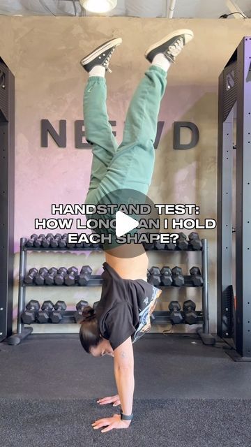 shevie gains ⟡ ݁₊ . on Instagram: "What’s your max freestanding handstand hold? 💖

#calisthenicsworkout #calisthenicstraining #calisthenics #bodyweightworkout #coreworkout #bodyweightexercises" Handstand Hold, Calisthenics Training, Fitness Videos, Calisthenics Workout, Gym Stuff, Handstand, Calisthenics, Bodyweight Workout, Core Workout