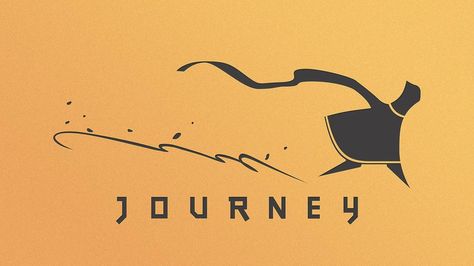 Journey Journey Game Tattoo, Journey Game Art, Video Game Symbols, Journey Wallpaper, Journey Logo, Journey Game, Games Journey, Journey Art, Gaming Tattoo