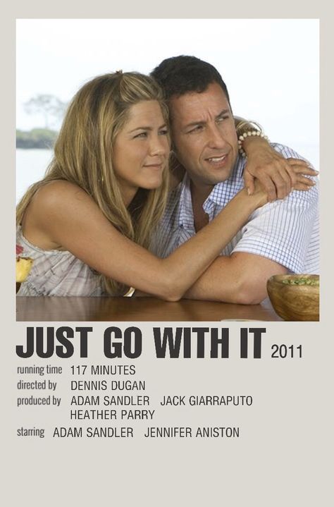 Jennifer Aniston Movies, Adam Sandler Movies, Romcom Movies, Just Go With It, Movies To Watch Teenagers, Most Paused Movie Scenes, Iconic Movie Posters, Movie Card, New Movies To Watch