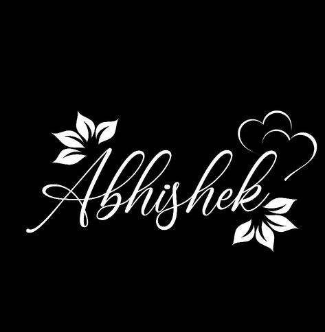 Abhishek Name Dp, Abhishek Name Logo, Abhishek Name Tattoo, Abhishek Name Wallpaper, Blogger Logo, Salon Logo Design, Photos For Profile Picture, Bride Sister