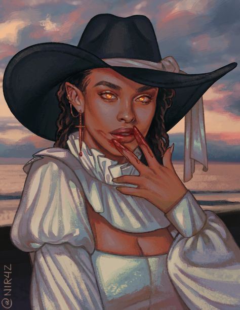 (1) Latest Tweets / Twitter Cowboy Character Design, Cowboy Draw, Black Vampire, Cowboy Aesthetic, Female Vampire, Black Cowgirl, Cowgirl Art, Cowgirl Aesthetic, West Art