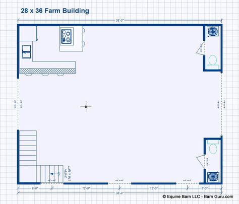 Event Barn - Entertainment - Design Floor Plan Small Event Center Floor Plans, Party Barn Interior, Small Event Space Design, Wedding Floor Plan, Wedding Barns, San Quintin, Fellowship Hall, Wedding Floor, Barn Layout