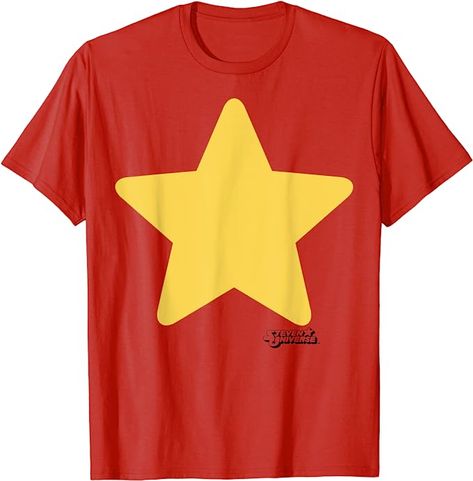 Amazon.com: CN Steven Universe Star T-Shirt : Clothing, Shoes & Jewelry Hotdog Meme, Greg Universe, Star T Shirt, True Red, Vneck Tshirt Women, S Star, Steven Universe, Branded T Shirts, Kids Hoodie