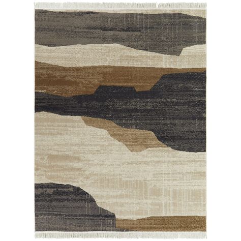 Boy Teen, Heated Floors, Teen Room, Ivory Rug, Black Rug, Abstract Rug, Brown Rug, Floor Decor, Contemporary Area Rugs