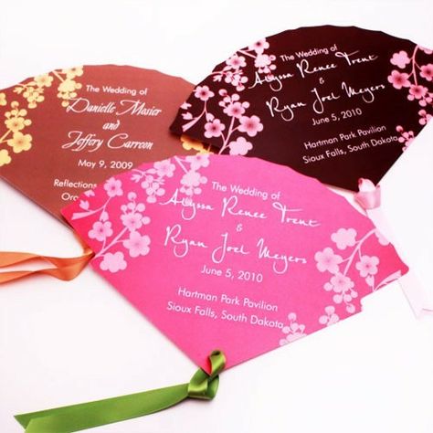 Japan Party Ideas, Japan Party, Cherry Blossom Wedding Theme, Cherry Blossom Party, Fans Wedding, Fan Wedding Favors, Chinese Party, Japanese Party, Cherry Blossom Theme