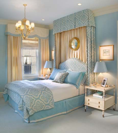 Aqua & Gold Blue And Gold Bedroom Ideas, Teal And Gold Bedroom, Gold Bedroom Ideas, Aqua Bedrooms, Blue And Gold Bedroom, Gold Bedroom Decor, Teal Bedroom, Gold Rooms, Gold Bedroom