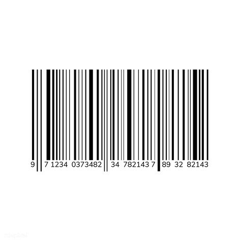 Black barcode icon with numerical vector | free image by rawpixel.com / busbus Barcode Tattoo, Barcode Design, Barcode Label, Barcode Labels, Cartoon Character Tattoos, Bar Code, Code Black, Cloud Wallpaper, Galaxy Phone Wallpaper