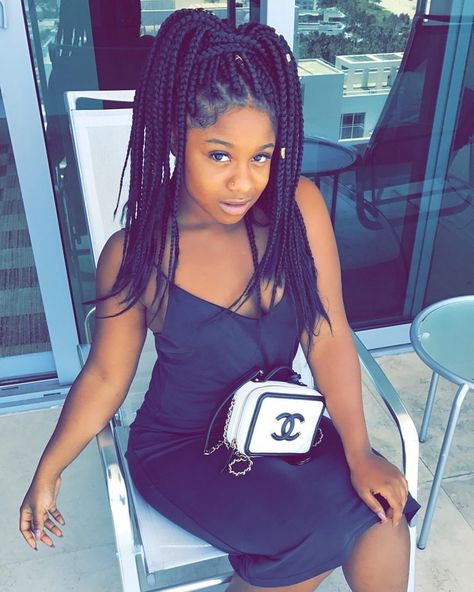 Reginae Carter Reginae Carter, I Don't Know, Braided Hairstyles, Braids, Instagram Post, Hair Styles, Instagram Posts, Hair, On Instagram