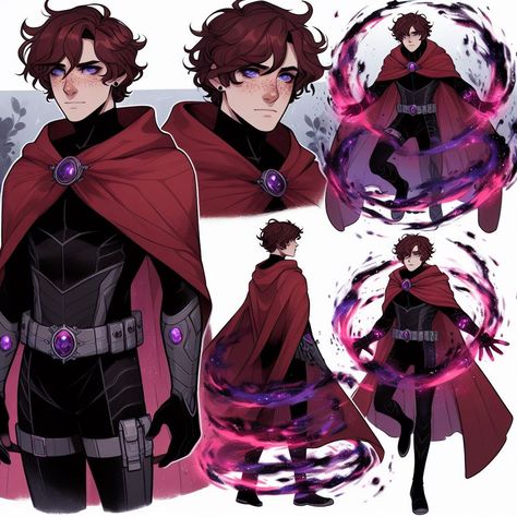 Male Super Hero Character Design, Male Wanda Maximoff, Magic Superhero Design, Super Hero Powers, Scarlet Witch Costume, Xman Marvel, Animation Classes, Male Witch, Marvel Heroines