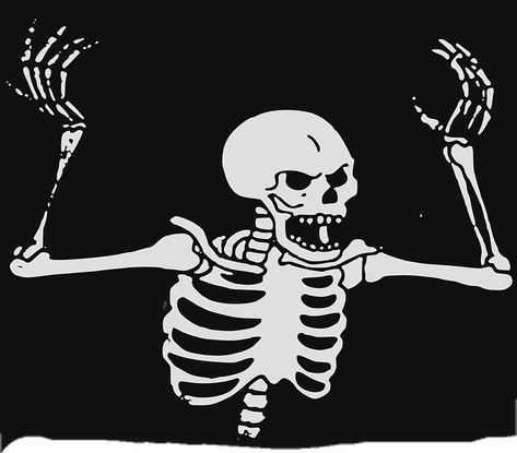 Angry Skeleton, Skeleton Meme, Skeleton, I Hope