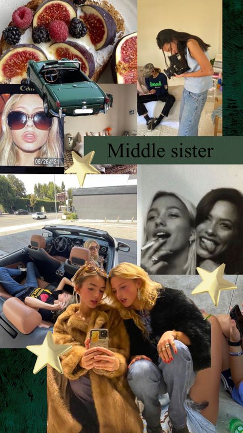 Middle sister The Middle Sister Aesthetic, Middle Daughter Aesthetic, Middle Sister Aesthetic, Middle Child Aesthetic, Kylie Aesthetic, Middle Daughter, Character Vibes, Middle Sister, Pc Wallpaper