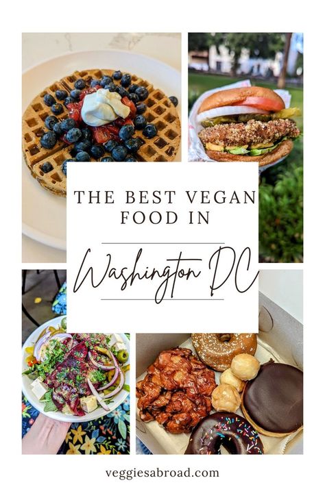 The Best Restaurants for Vegan Food in Washington DC Usa Dessert, Restaurants In Washington Dc, Breakfast Desserts, Breakfast Donuts, Diet Diary, Vegan Diet Plan, Best Vegan Restaurants, Vegan Guide, Vegetarian Life