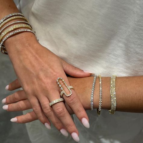 Keep swiping for the most gorgeous stacks from Melissa Kaye ✨💍 🔎 Fine Jewellery, Summer Stacking, Luxury Jewellery, high-end Jewellery, Jewellery Goals, Melissa Kaye, Stacking Rings, Stacking Bracelets, Vegas Couture Jewellery Summer, Rings Stacking, Stacking Bracelets, Luxury Jewellery, Fine Jewellery, Bracelet Stack, Stacking Rings, Luxury Jewelry, Fine Jewelry