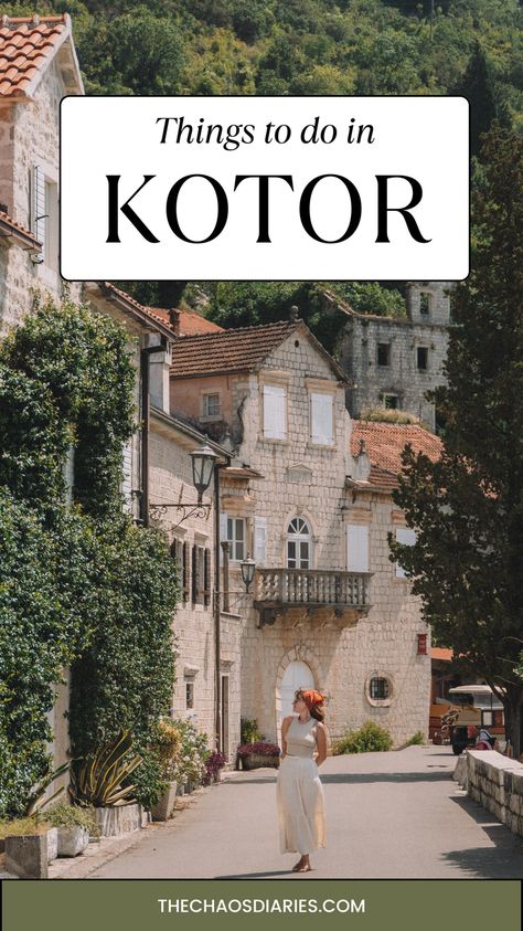 🌄 Top Things to Do in Kotor, Montenegro | Uncover the magic of Kotor with this comprehensive travel guide! From exploring ancient city walls to enjoying breathtaking views, discover the must-see attractions and hidden gems in this stunning coastal town. Perfect for your next Balkan adventure! 🇲🇪 #Kotor #Montenegro #TravelGuide #BalkanTravel #KotorItinerary Montenegro Travel, Kotor Montenegro, Balkans Travel, Adriatic Coast, Hidden Beach, Coastal Town, Ancient City, Coastal Towns, Ancient Cities