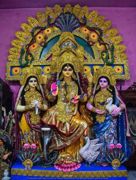 🐍 Maa Manasa Devi 🐍 Mansha Devi, Maa Manasa, Manasa Devi, Ma Durga, Saraswati Goddess, Durga Painting, Cute Snake, God Shiva, Phone Wallpaper For Men