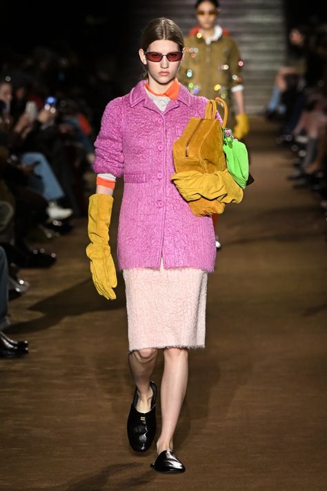 Miu Miu Fall 2024 Ready-to-Wear Runway, Fashion Show & Collection Review [PHOTOS] Show Collection, Latest Design Trends, Miuccia Prada, March 2024, Runway Collection, Fashion Show Collection, Winter 2024, Fall 2024, Paris Fashion