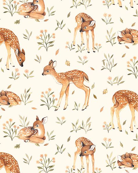 Woodland Pattern, Dear Stella Fabric, Deer Fabric, Woodland Fabric, Ipad Wallpapers, Nursery Fabric, Woodland Theme, Forest Friends, Baby Deer