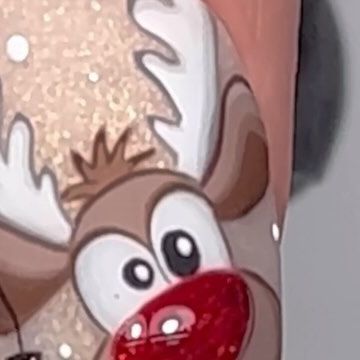 Pop Art Nails, Space Nails, Rudolph The Red Nosed Reindeer, Galaxy Nails, Give Me Strength, Gel Nail Design, Nail Art Videos, Rudolph The Red, Red Nosed Reindeer