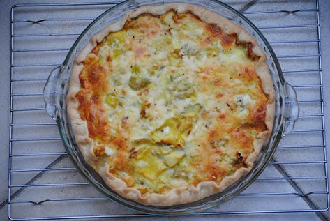 Ladyberd's Kitchen: Recipe from a friend: Artichoke Pie Artichoke Pie Recipe, Menu Ideas Restaurant, Artichoke Pie, Baked Artichoke, Food Simple, Roasted Vegetable Recipes, Artichoke Recipes, Kitchen Recipe, Thanksgiving Traditions