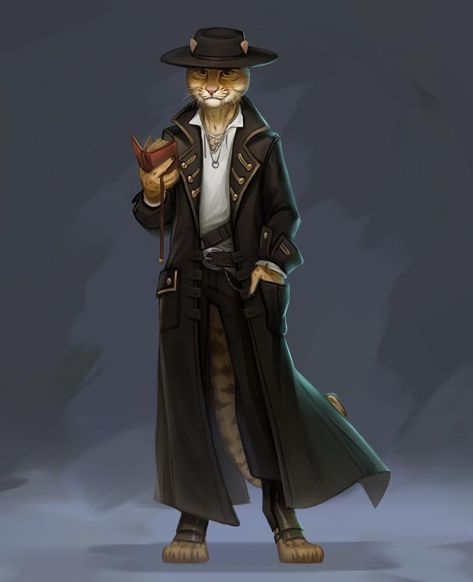 @7iceart ha pubblicato qualcosa sul suo profilo Instagram: "Cerrin - Catfolk swashbuckler Based off a Fisher Cat which is an adorable choice . . . #pathfinder…" Dnd Western, Dnd Pirates, Npc Art, Fisher Cat, Group Portrait, Pathfinder Character, Pathfinder Rpg, Big Group, Fantasy Races