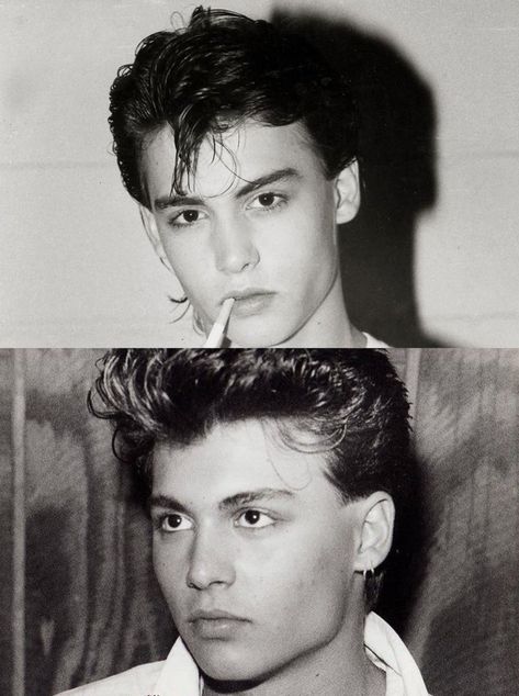 johnny depp by suzanne allison, 1981. Johnny Depp 80s, Johnny Depp 1990, Johnny Depp Funny, 80s Guys, جوني ديب, Young Johnny Depp, Captain Jack Sparrow, Pirate Life, Captain Jack