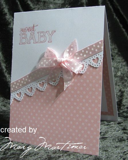 Kim's Baby Card by Margscardcrazy - at Splitcoaststampers Baby Cards Handmade, Cersei Lannister, Baby Shower Cards, New Baby Cards, Diy Baby, E Card, Congratulations Card, Creative Cards