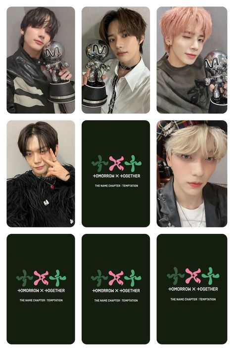 Txt Lomo Cards Printable, How To Make A Photocard, Txt Lomo Cards, Txt Papercraft, Txt Photocards Printable, Txt Photocard Template, Kpop Photocards Printable, Kpop Lomo Cards, Kpop Papercraft