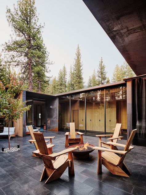 Archi Design, Living In San Francisco, Clerestory Windows, Sleeping Room, Flat Roof, Sierra Nevada, Architect Design, Lake Tahoe, Amazing Architecture