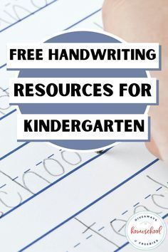 Homeschool Giveaways shares free handwriting resources for kindergarten. These resources are perfect for your writing or language arts homeschool classroom. Grab these FREE resources. Language Arts Homeschool, Kindergarten Handwriting Practice, Lined Handwriting Paper, Handwriting Paper Kindergarten, Free Printable Handwriting Worksheets, Handwriting Worksheets For Kindergarten, Free Handwriting Worksheets, Printable Handwriting Worksheets, Kindergarten Handwriting