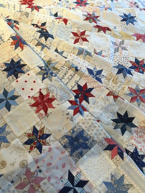 Time Quilt Stars, Reproduction Quilts, Fall Quilt Patterns, Fall Quilt, Beautiful Stars, Picnic Quilt, Red And White Quilts, English Paper Piecing Quilts, Creative Sewing