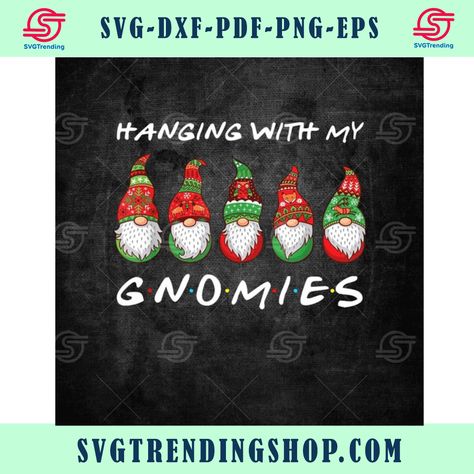 Hanging With My Gnomies, Santa Claus, Christmas