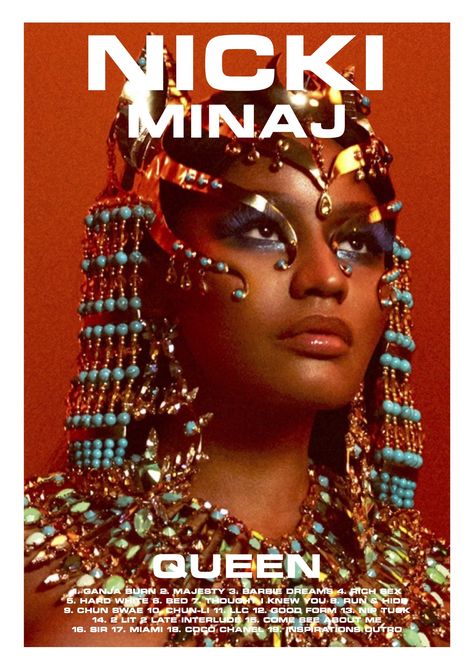 Made by James Carter Nicki Minaj Poster, Posters Dorm, Album Prints, Pic Wall, Posters Music, Queen Albums, Album Wall, Photo Album Covers, Album Posters