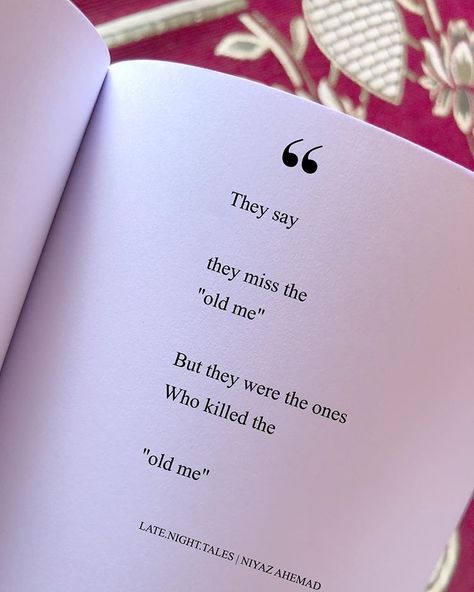 They say they miss the "old me" But they were the ones Who killed the "old me" ‍ ‍ ‍ ‍ ‍ ‍ ‍ ‍ • Like • Comment • Tag • Share ‍ ‍ ‍ ‍ ‍… Liking Someone Quotes, Hurt Pain, Self Inspirational Quotes, Remember Quotes, Dear Self Quotes, Quotes Deep Meaningful, Feeling Used Quotes, Karma Quotes, Very Inspirational Quotes