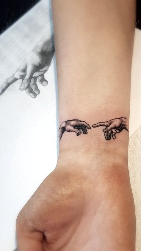 50 Coolest Hand Tattoo for Men & Women #tattoosleeve #armtattoo #tats #tattooart #tattooartwork #tattoodesign #tattooinspiration #blackandgreytattoo #watercolortattoo #irezumi #traditionaltattoo #neotraditionaltattoo #tattooflash #customtattoo #tattoofreelance #tattooshop #tattoostudio #boldtattoo #fiercetattoo #edgytattoo #powerfultattoo #confidenttattoo #uniqueart #personaltattoo #selfexpressivetattoo #meaningfultattoo #creativetattoo Inner Wrist Tattoos, Meaningful Tattoos For Men, Tattoo Bras Homme, Thigh Tattoo Men, Wrist Band Tattoo, Band Tattoos For Men, Black Men Tattoos, Unique Tattoos For Men, Health Tattoo