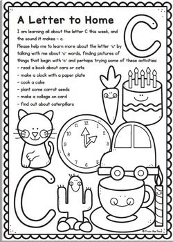 Pk4 Classroom, C Activities, Letter School, Sound C, Alphabet Letter Crafts, Letter Learning, From The Pond, Alphabet Learning, Preschool Alphabet