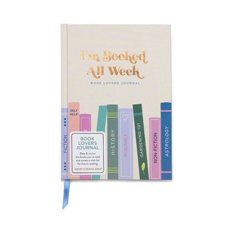 DesignWorks Ink Book Lovers Journal - I'm Booked All Week 1 ct Gifts For Book Worms, Book Lover Christmas Gift, Book Things To Buy, Trendy Journals, Book Tracker Journal, Pinterest Wishlist, Book Related Gifts, Target Office, Books To Gift